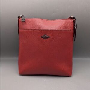 Coach Crossgrain Messenger Crossbody 59975 Red